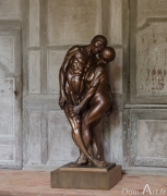 Félix de Recondo - Le Couple - bronze - hauteur 170 cm