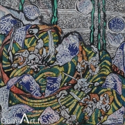 CAVADORE - papier marouflé sur toile - 10069 - 50 x 50 cm
