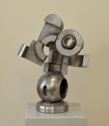 Claude Viseux - Cosmoïde - acier inox - hauteur 56 cm