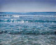 Eléonore BERNAIR - Seascape 29-2014  Huile sur toile 130x160 cm